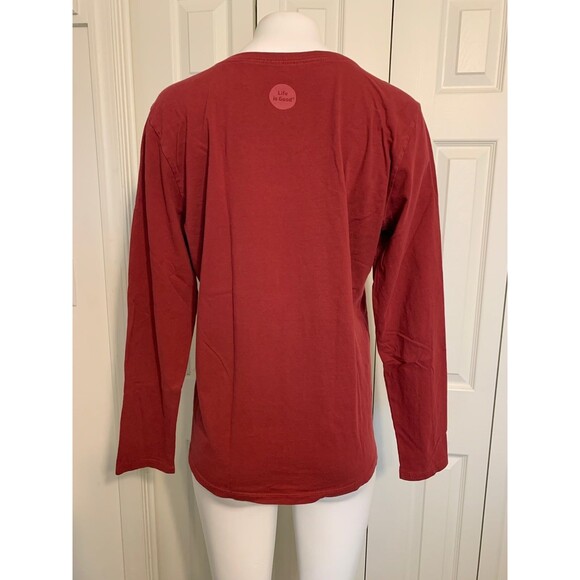 Life is Good Whatever You Are Be a Good One Vneck TShirt - Picture 5 of 9